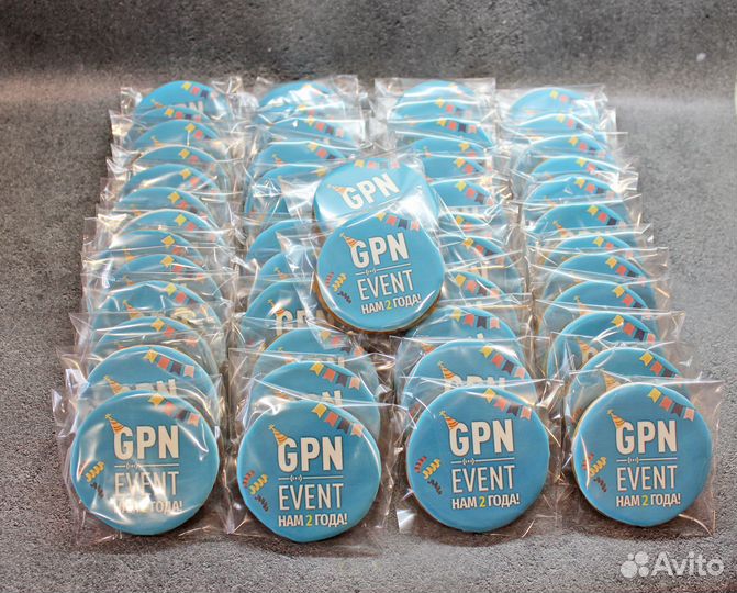 Имбирные пряники с пищевой печатью