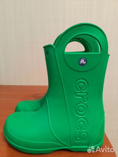 Детские резиновые сапоги crocs