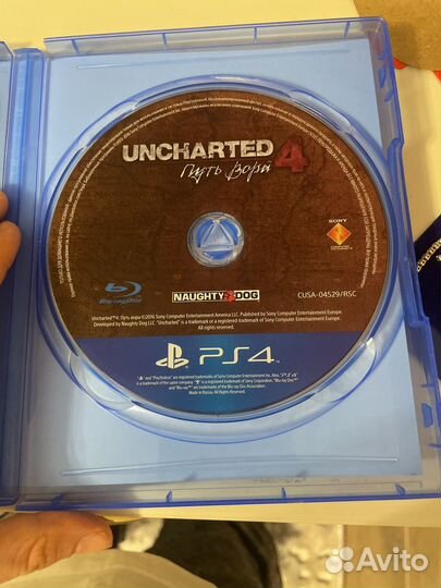 Uncharted 4 путь вора ps4