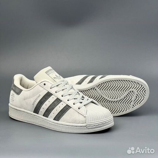 Мужские кроссовки Adidas Superstar White