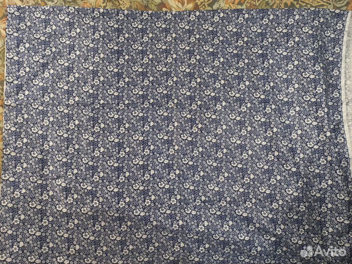 Ткань хлопок сатин СССР