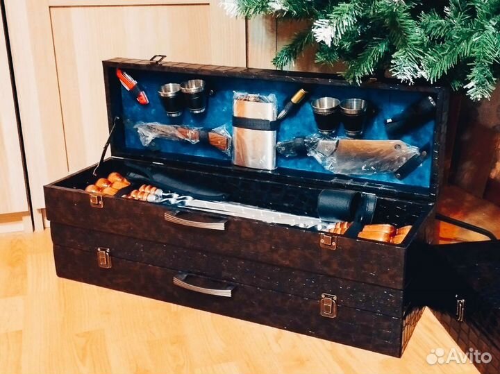 Подарочный набор с шампурами