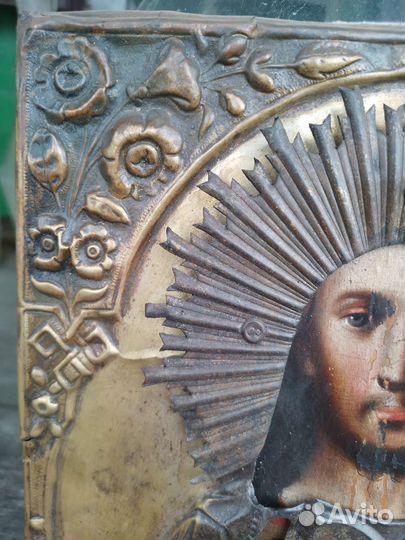 Икона Вседержитель 19 век