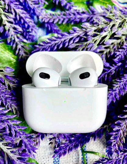 AirPods 3 «Оригинал» Чехол + Гарантия + Доставка