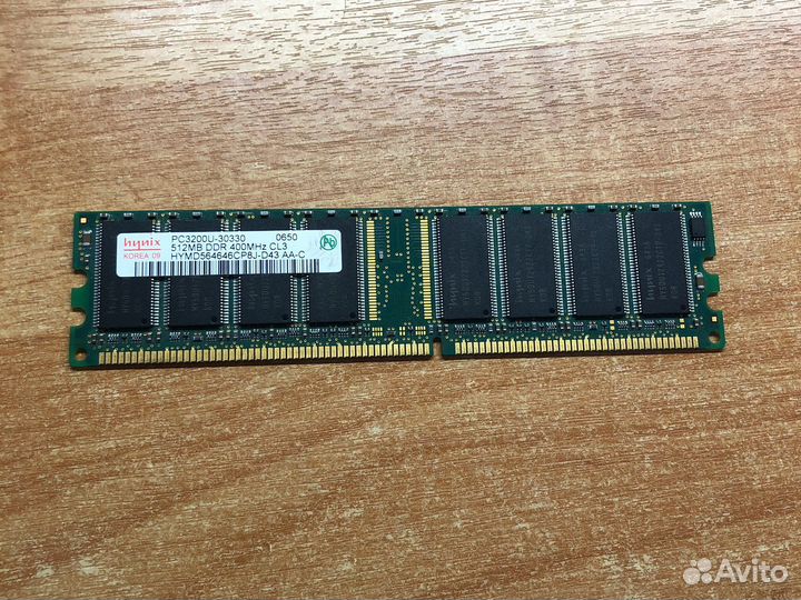 Оперативная память ddr1 для компьютера 512MB
