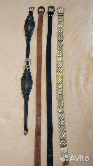 Ремни разные, 3 шт