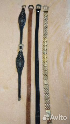 Ремни разные, 3 шт