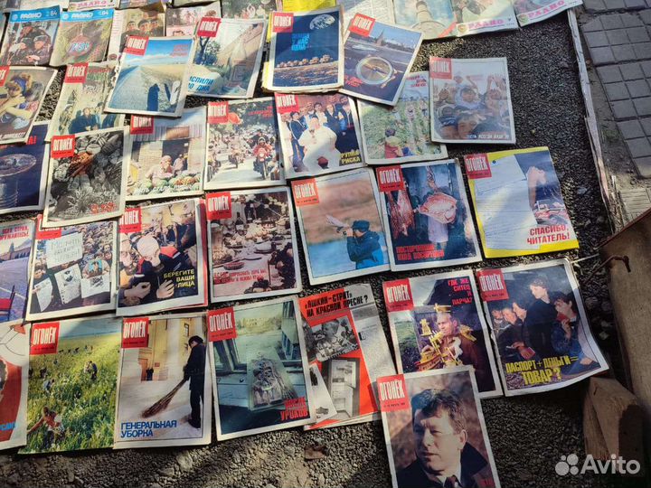 Журнал огонёк 1990й год, 42шт