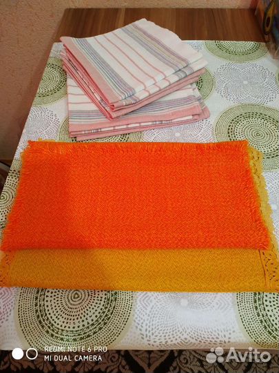 Льняные полотенца и салфетки