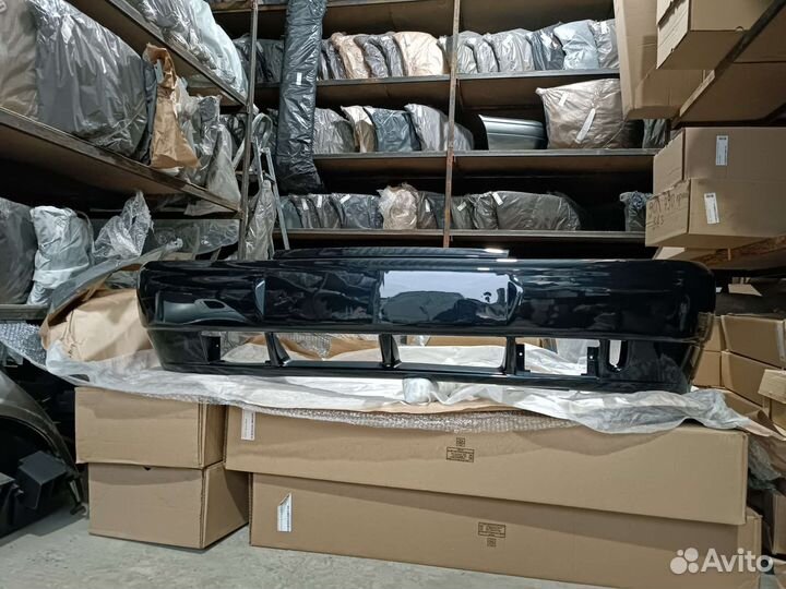 Бампер передний ваз 2110 2112 графитовый металлик