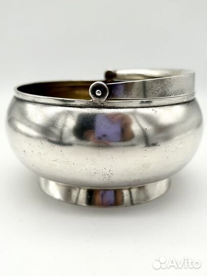 Сахарница серебро 84 проба