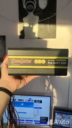 Блок питания 1300W Exegate Pro SHP1300
