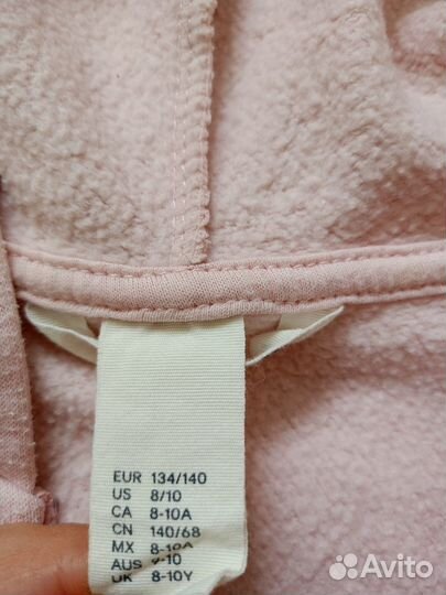 Кофта с капюшоном H&m 134