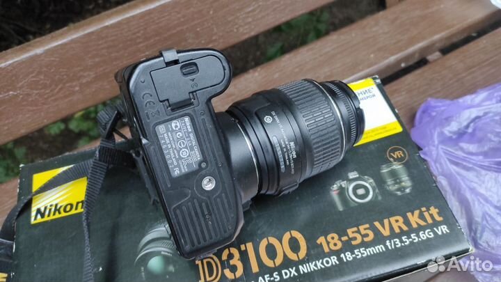 Зеркальный фотоаппарат nikon d3100