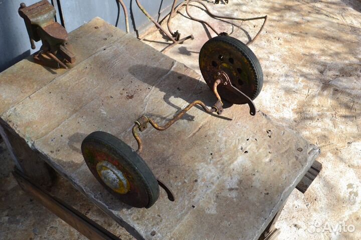 Колесная пара от детской машины 1950-60 гг