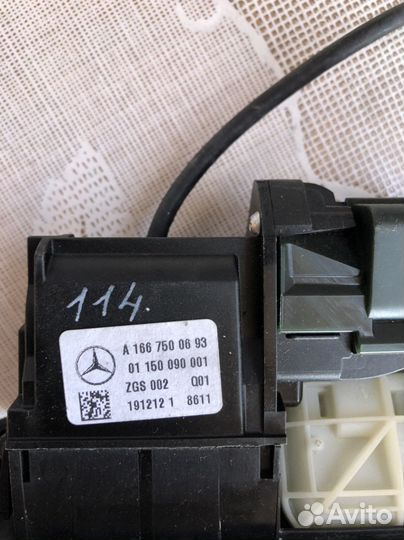 Камера заднего вида на Mersedes Benz 166 ML