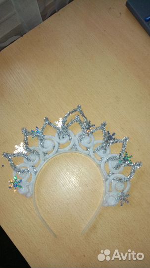 Ободок для девочки новогодний