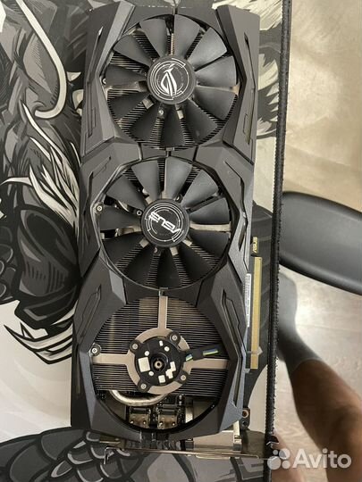 Видеокарта asus strix 1070 8gb