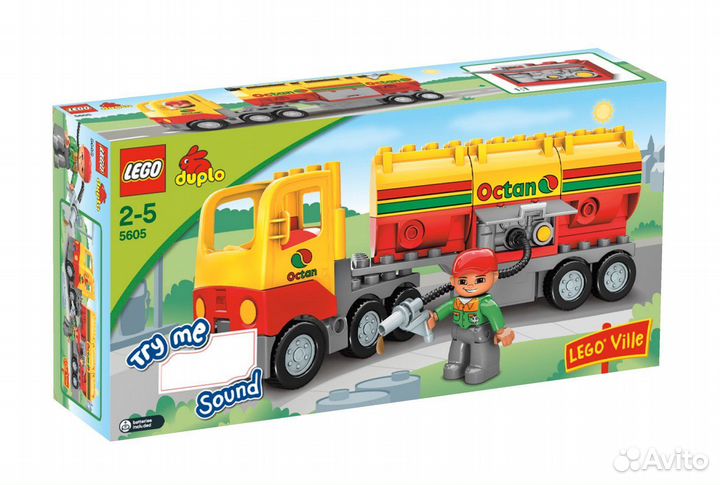 Lego duplo бензовоз 5605