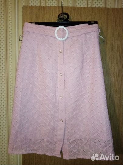 Юбка женская шитье ажурная новая винтажная СССР