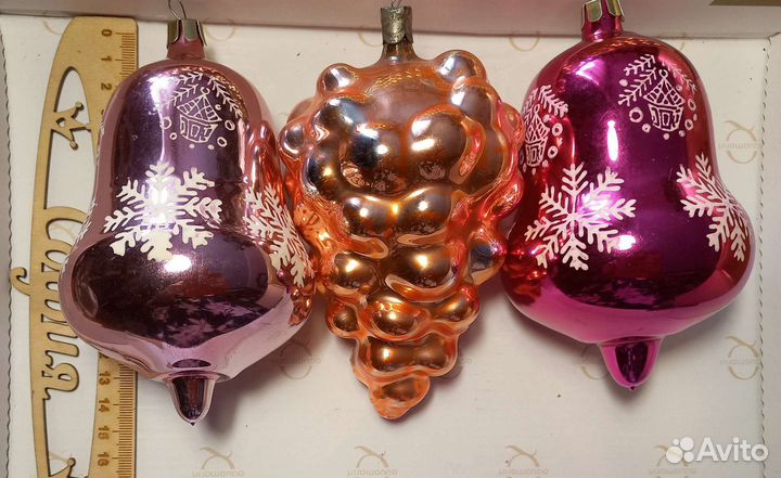 Елочные игрушки СССР