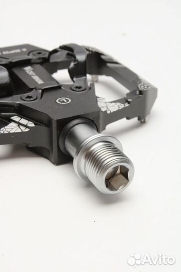 Контактные педали 2 в 1 стандарта SPD West Biking