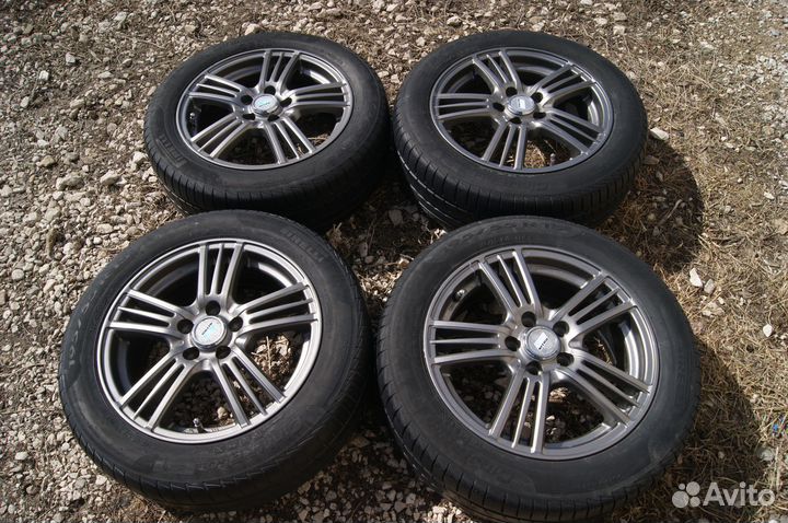 Лето: Pirelli 195 55 R15 на дисках от VW Polo