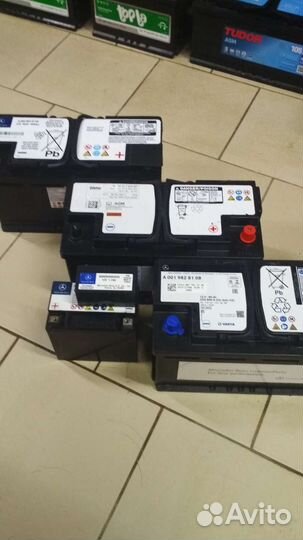 Аккумулятор AGM бу 70 - 110 рабочие
