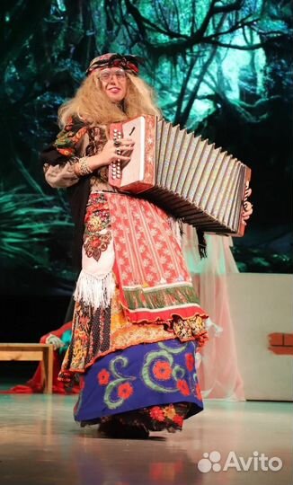 Баба Яга на праздники, мероприятия