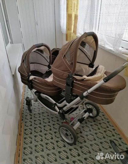 Коляска для двойни fd design zoom
