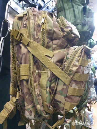 Тактический армейский военный штурмовой рюкзак