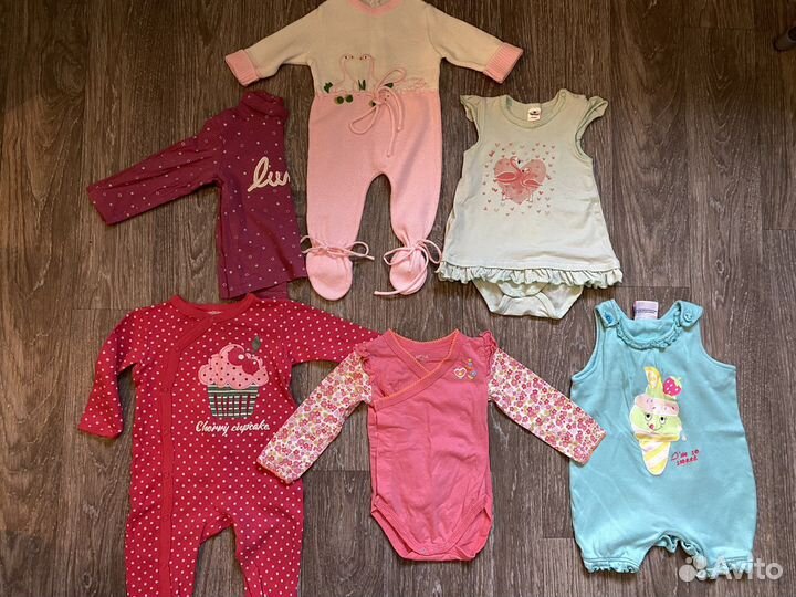 Вещи пакетом на девочку