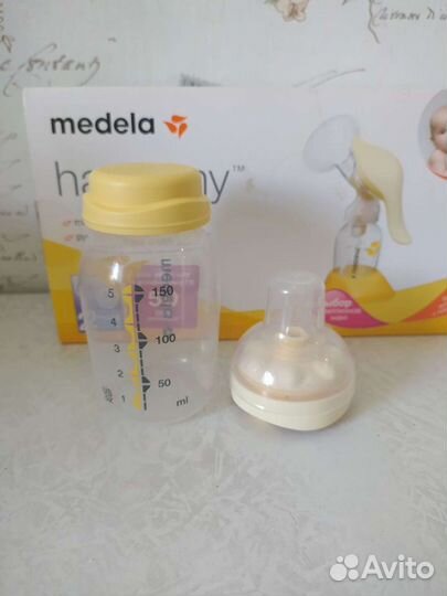 Молокоотсос medela ручной бутылочка смартсоска