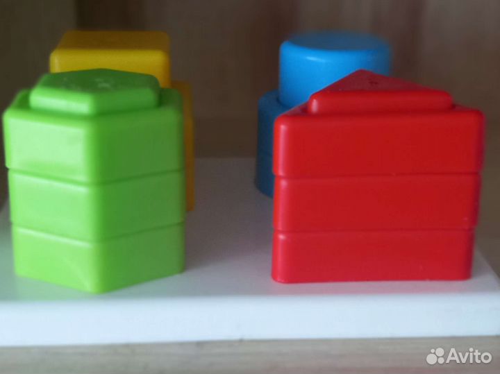 Сортер, кубики деревянные, пазл дерево новый