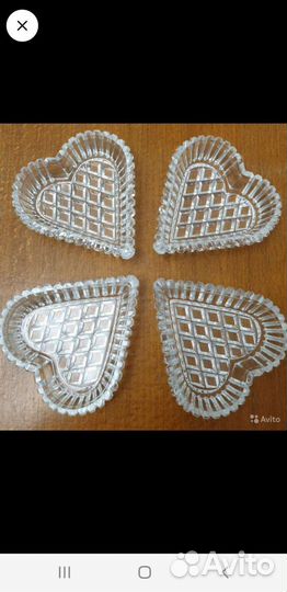 Дулевский фарфор ссср+чешский хрусталь