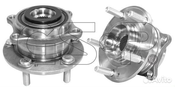 Передняя ступица GSP, 9330009