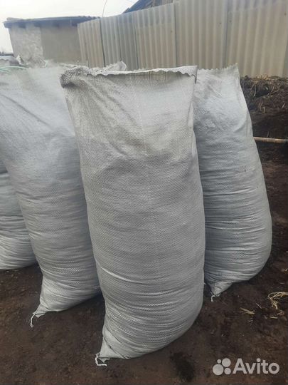 Навоз перегной в мешках