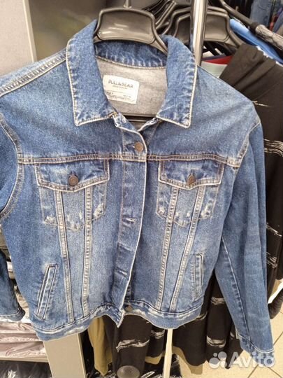 Джинсовая куртка, размер 44, носили пару раз