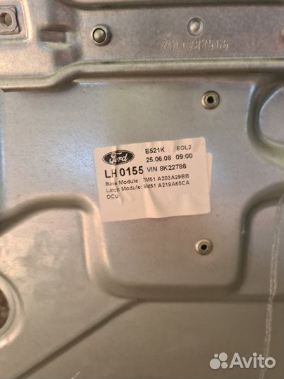 Стеклоподъемник передний левый Ford Focus 2 kkda