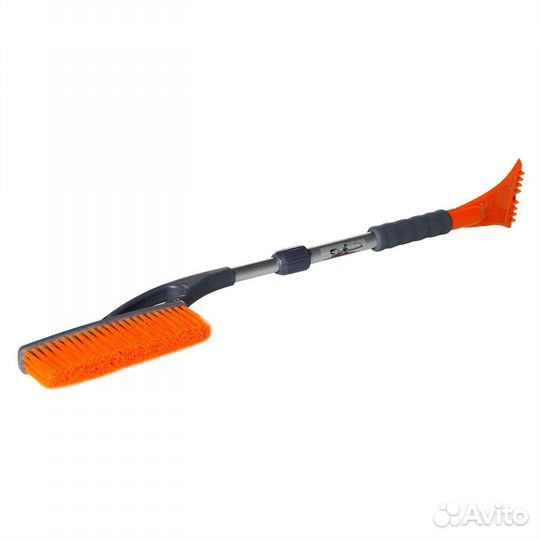 Щетка от снега и льда с телескопической рукояткой