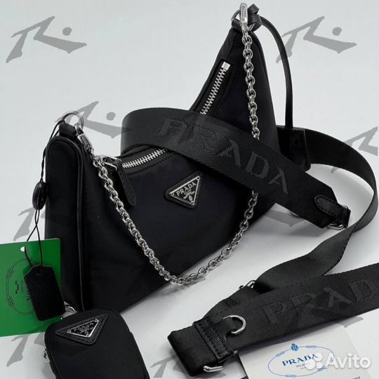 Сумка Prada Re-edition 2005 Black оригинал