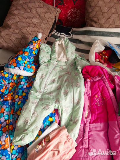 Отдам бесплатно детские вещи пакетом
