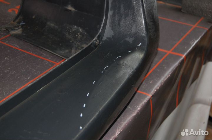 Бампер задний-Mercedes-Benz Vito W447 (2014-н.в.)