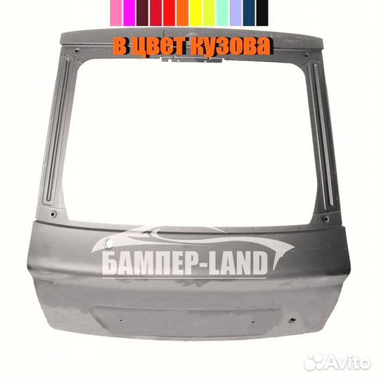 Крышка багажника LADA Priora 2 2172 Новый любой цв