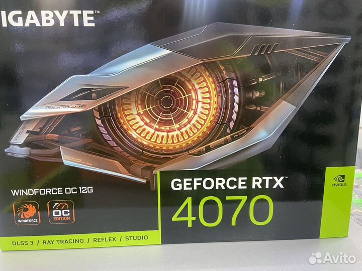 Видеокарта Gigabyte nvidia GeForce RTX 4070