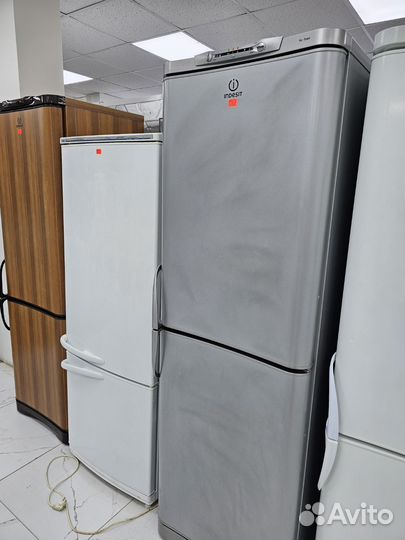 Холодильник Индезит. No frost. Серебристый