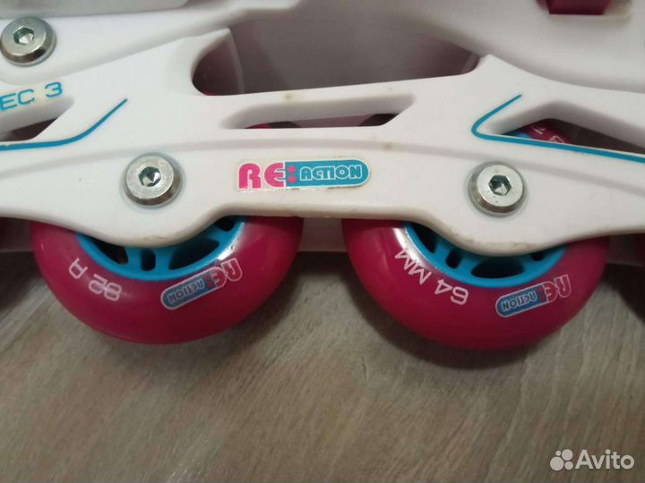 Роликовые коньки детские раздвижные