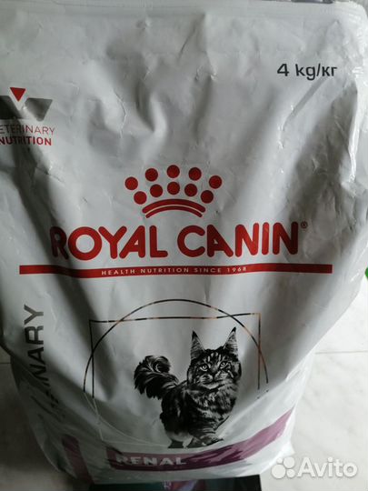 Корм для кошек Royal Canin Renal 4кг