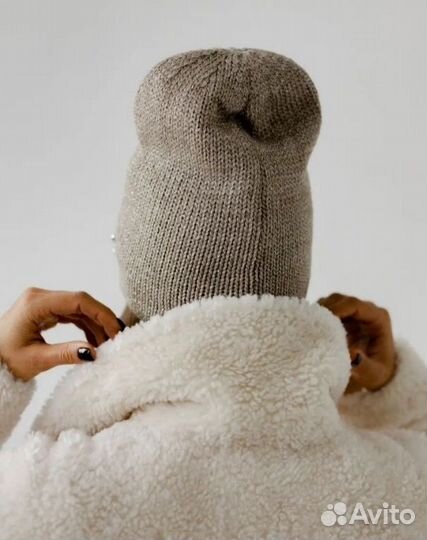 Шапка вязанная женская