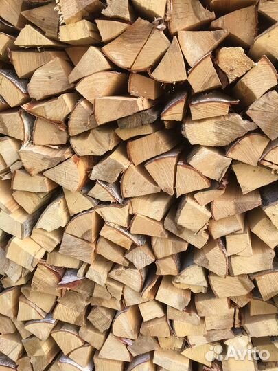 Дрова березовые колотые